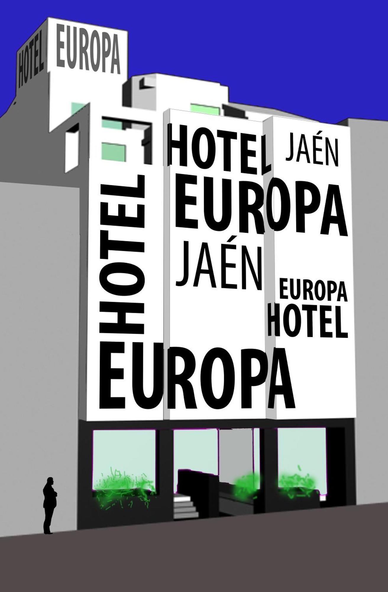 Jaén Hotel Europa מראה חיצוני תמונה